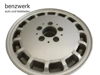 Mercedes W124 1x Alufelge Gullideckel 6,5Jx15 ET48 ORIGINAL 1244010802 - Bild 1