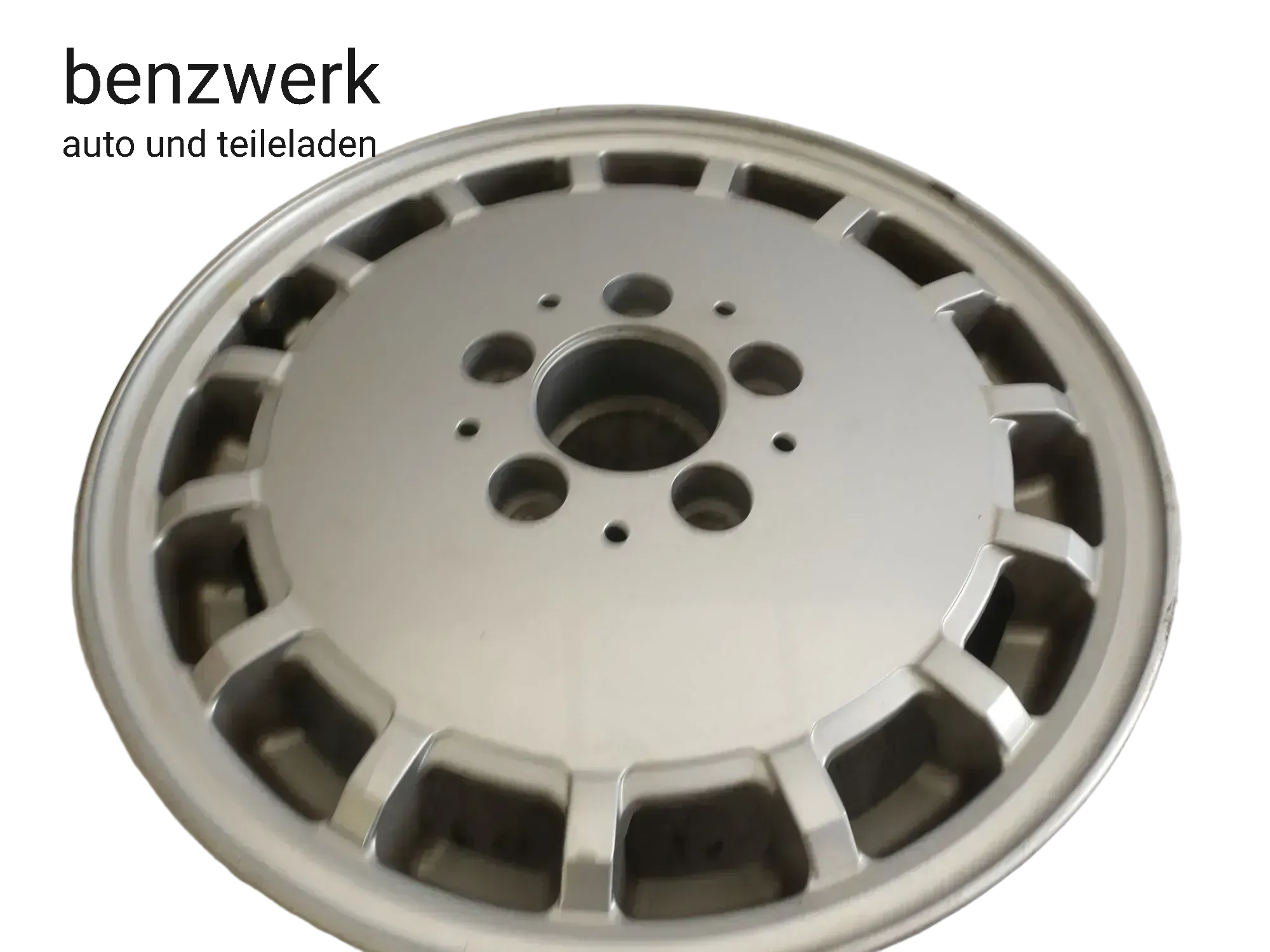 Mercedes W124 1x Alufelge Gullideckel 6,5Jx15 ET48 ORIGINAL 1244010802 - Bild 1