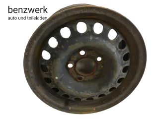 Mercedes W124 1x Felge Stahlfelge 6,5x15 ET49 1244001202 ✔ - Bild 1