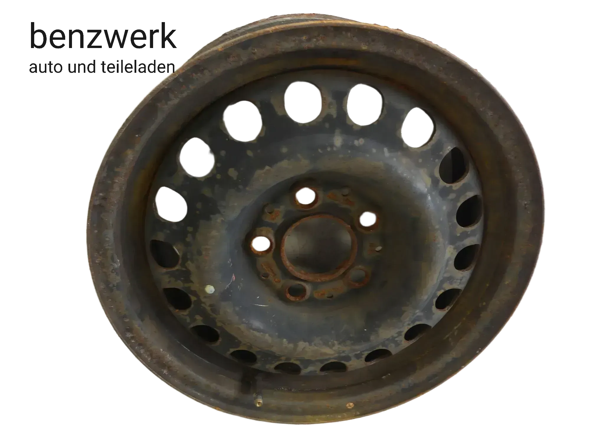 Mercedes W124 1x Felge Stahlfelge 6,5x15 ET49 1244001202 ✔ - Bild 1