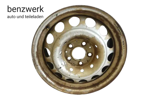 Mercedes W140 1x Stahlfelge ORIGINAL 7,5x16 ET51 1404000802 ✔️