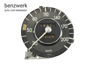 Mercedes W114 /8 Tacho Kombiinstrument 200 km/h W=0,92 1145421001✔️ - Bild 1