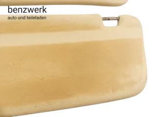 Mercedes SLC C107 W107 2x Sonnenblende creme beige ORIGINAL ✔️ - Bild 3