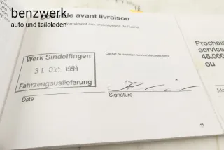 Mercedes W124 Serviceheft Checkheft Bordbuch Französisch 1405843395 ✔️ - Bild 3