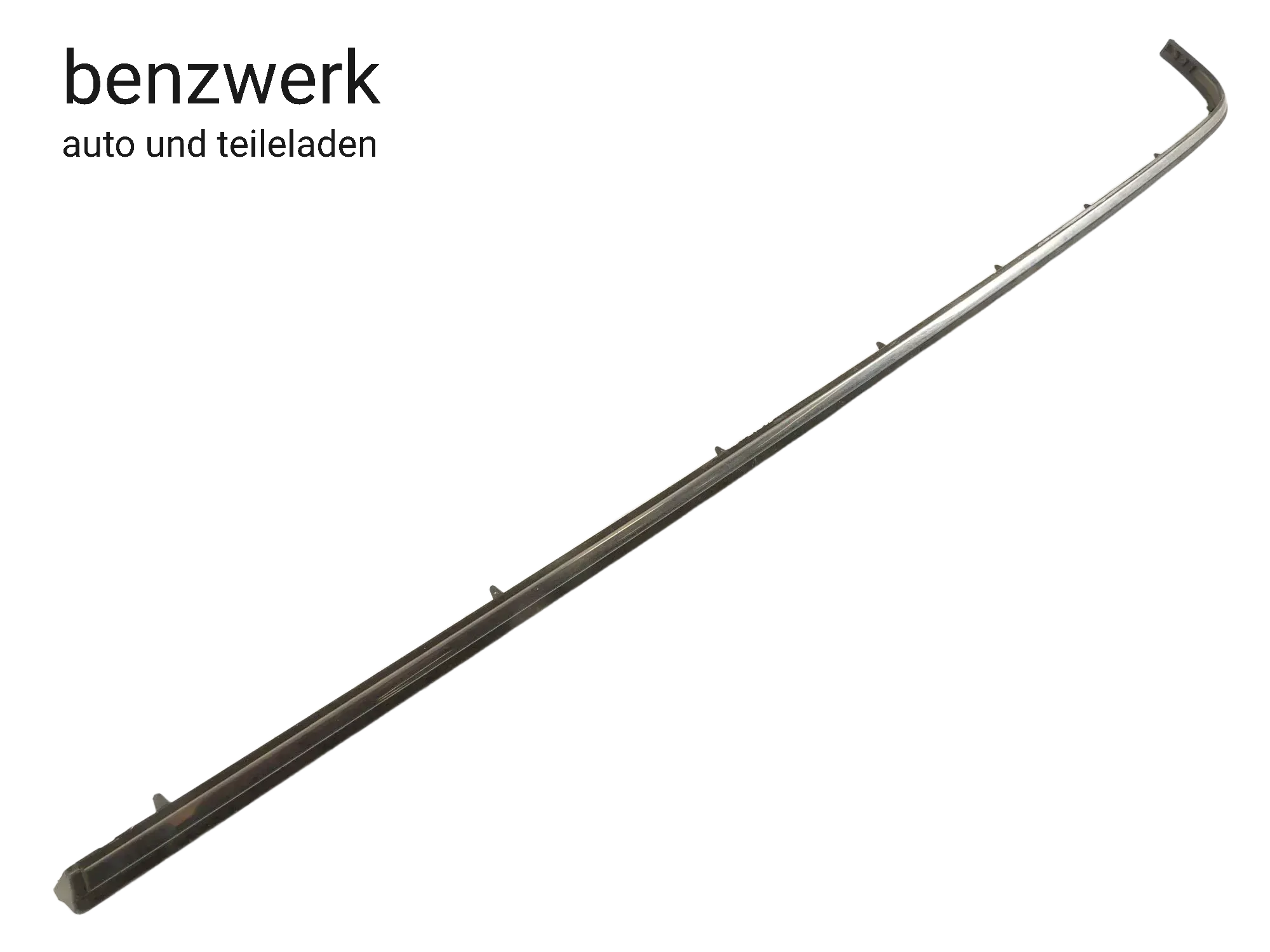 Mercedes W123 Limousine Zierleiste Seitenwand hinten links ORIGINAL 1236900980 - Bild 1