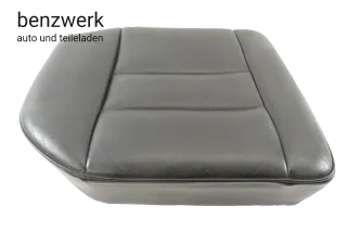 Mercedes W124 Kombi S124 Mopf Sitzfläche hinten rechts Leder schwarz ✔️ - Bild 1