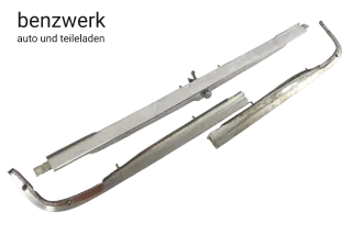 Mercedes W116 Chromleiste Heck Griffleiste ORIGINAL 3-tlg 1166900580 ✔️ - Bild 1