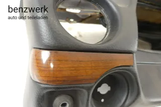 Mercedes W123 1. Serie Armaturenbrett schwarz mit Zebrano 1236800387 1236803587 - Bild 13