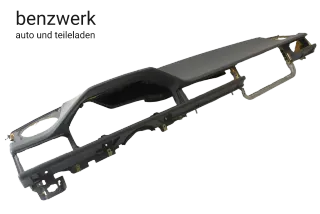 Mercedes W124 MOPF Armaturenbrett schwarz für Holzleisten ✔️ - Bild 1