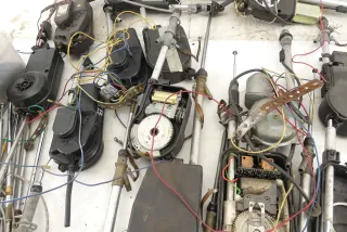 Konvolut 33x Hirschmann BOSCH Elektrische Antennen Mercedes HIT Auta 6000, etc - Bild 5