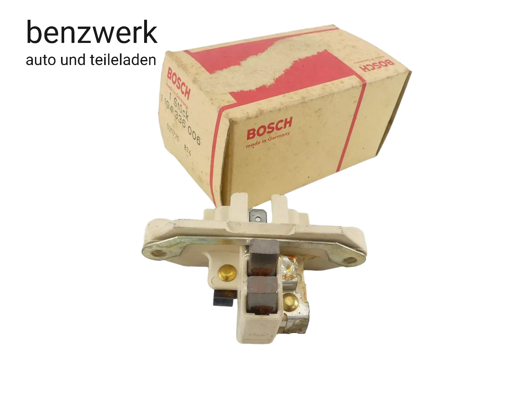 Mercedes BOSCH Kohlehalter Lichtmaschine NEU NOS 1194336006 - Bild 1