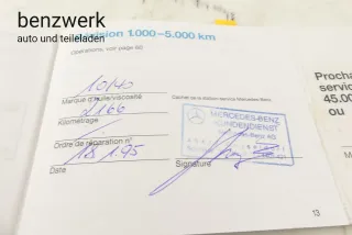 Mercedes W124 Serviceheft Checkheft Bordbuch Französisch 1405843395 ✔️ - Bild 4
