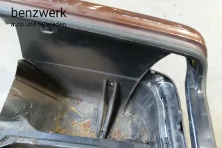 Mercedes W123 Limousine Heckblech Teilabschnitt Heckmittelstück Reserveradwanne - Bild 15