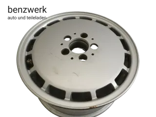 Mercedes W140 1x Alufelge Gullideckel 7,5x16 ET51 1404010502 ✔️ - Bild 1