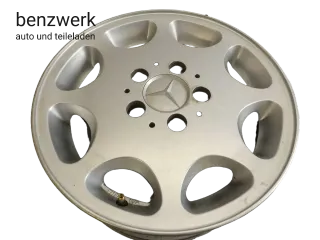 Mercedes W124 W201 1x Alufelge Dotz 8-Loch 7x15 ET37 KBA43446 ✔️ - Bild 1