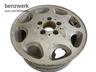 Mercedes W124 1x Alufelge 8-Loch  6,5Jx15 ET44 ORIGINAL 1244011802 - Bild 1