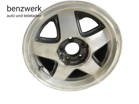 Mercedes W123 W201 1X Alufelge Ronal 7x15 ET28 15715073 002163 ✔️