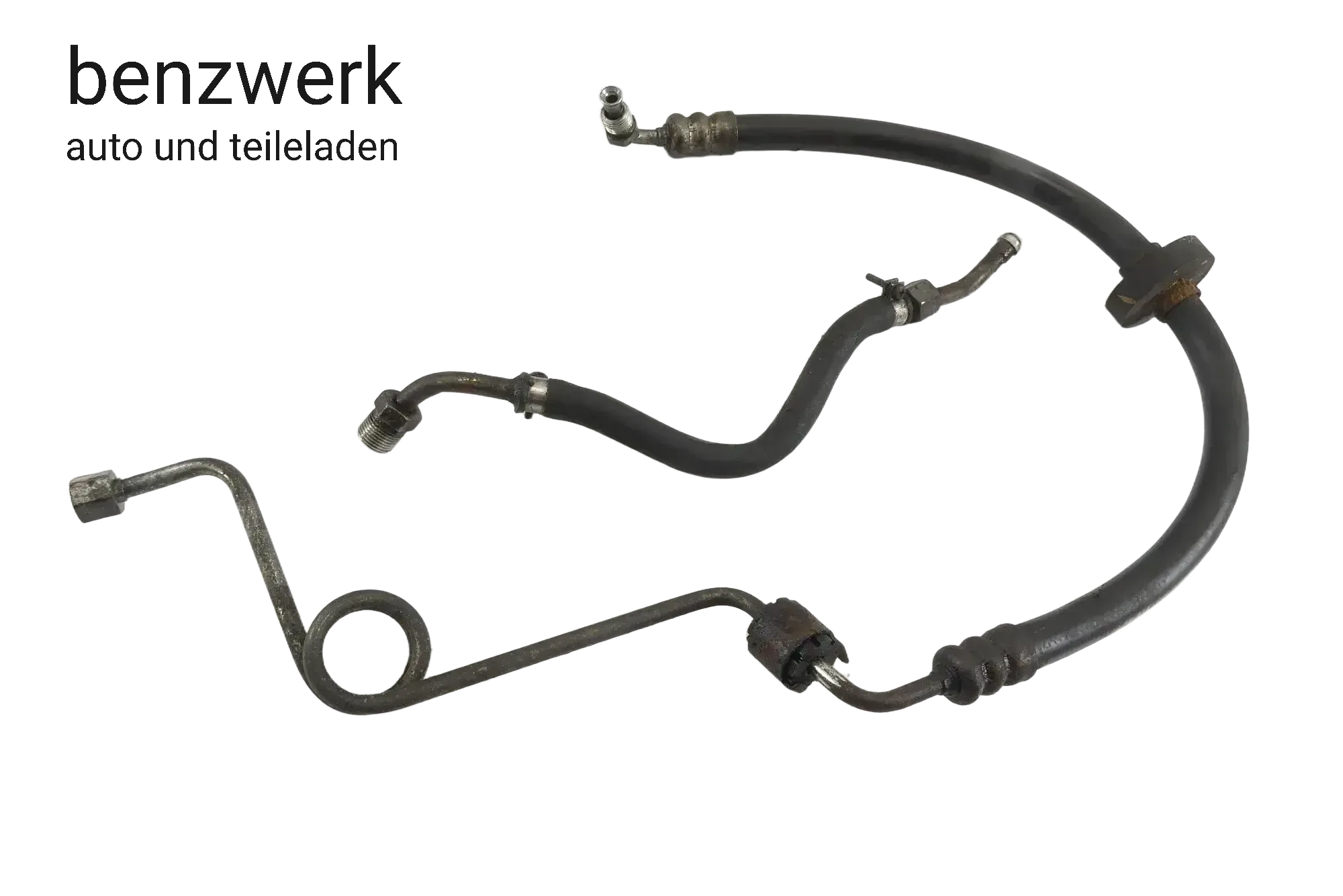 Mercedes W124 M111 Druckschlauch Leitung Servolenkung 1244664681✔️ - Bild 1