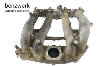 Mercedes M102 W124 W201 Ansaugbrücke Ansaugkrümmer 1021413601 1021411090 - Bild 1