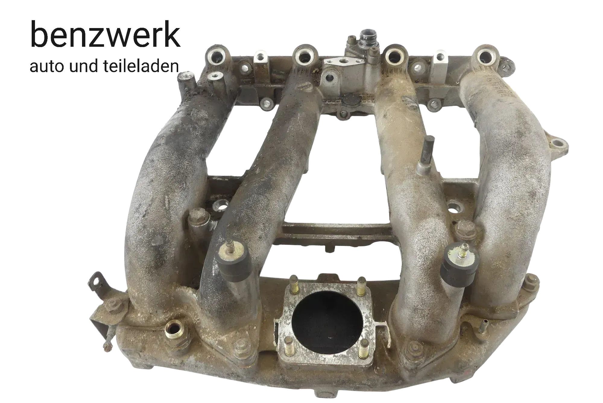 Mercedes M102 W124 W201 Ansaugbrücke Ansaugkrümmer 1021413601 1021411090 - Bild 1