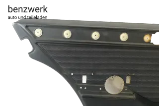 Mercedes W124 Kombi S124 Mopf1 Türverkleidung hinten links Stoff schwarz - Bild 4