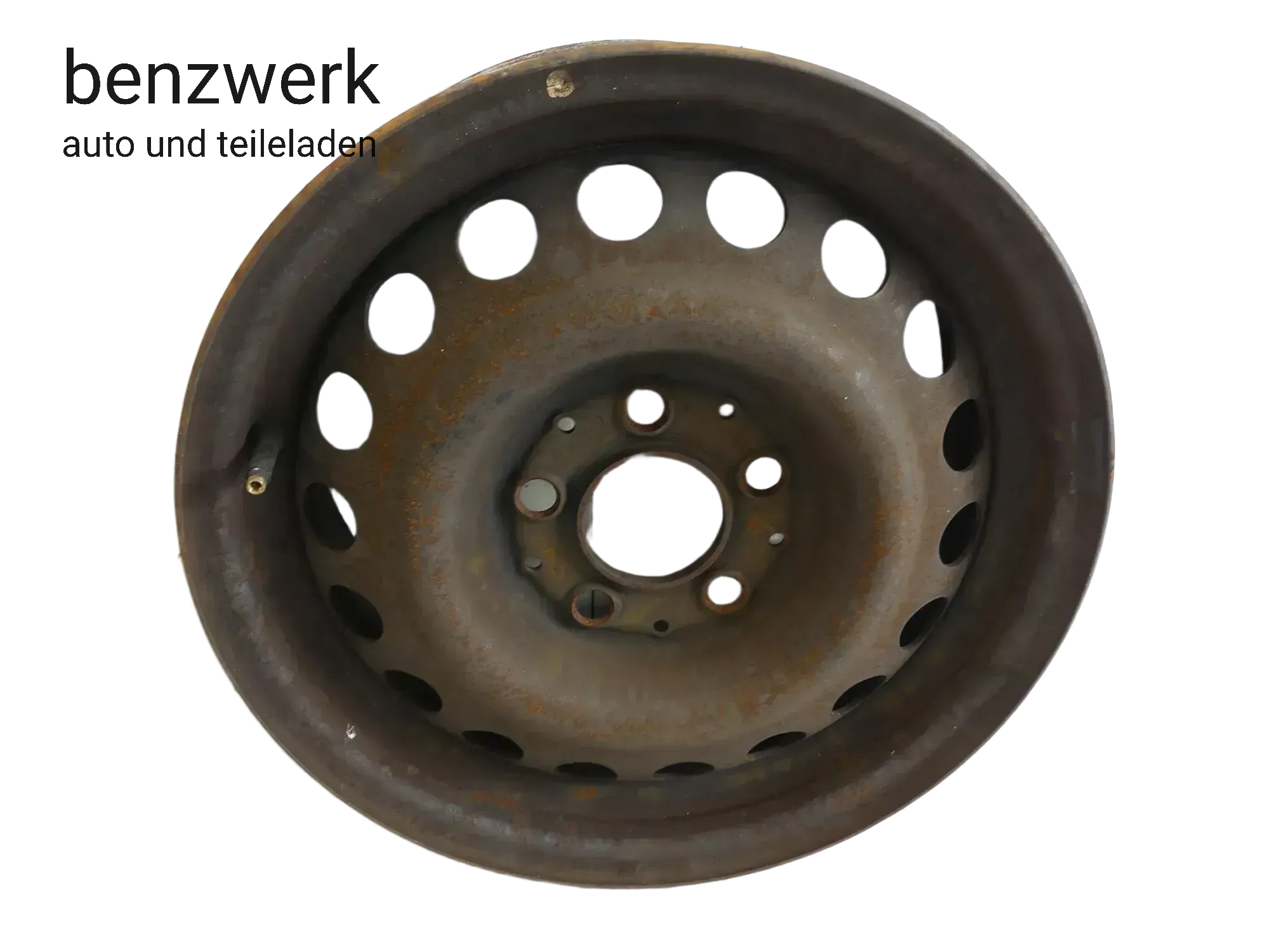 Mercedes W124 W201 1x Felge Stahlfelge 6x15 ET49 1244000602 - Bild 1
