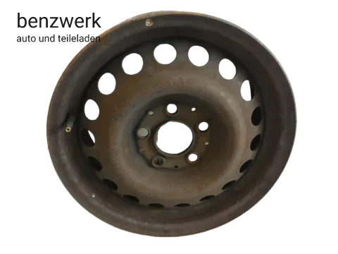 Mercedes W124 W201 1x Felge Stahlfelge 6x15 ET49 1244000602
