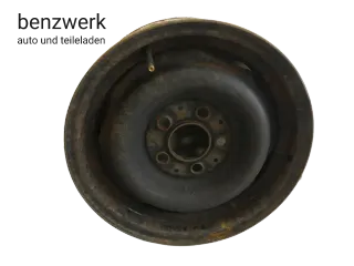 Mercedes W115 W123 1x Felge Stahlfelge 5,5x14 ET30 ORIGINAL 1234000302 ✔️ - Bild 1