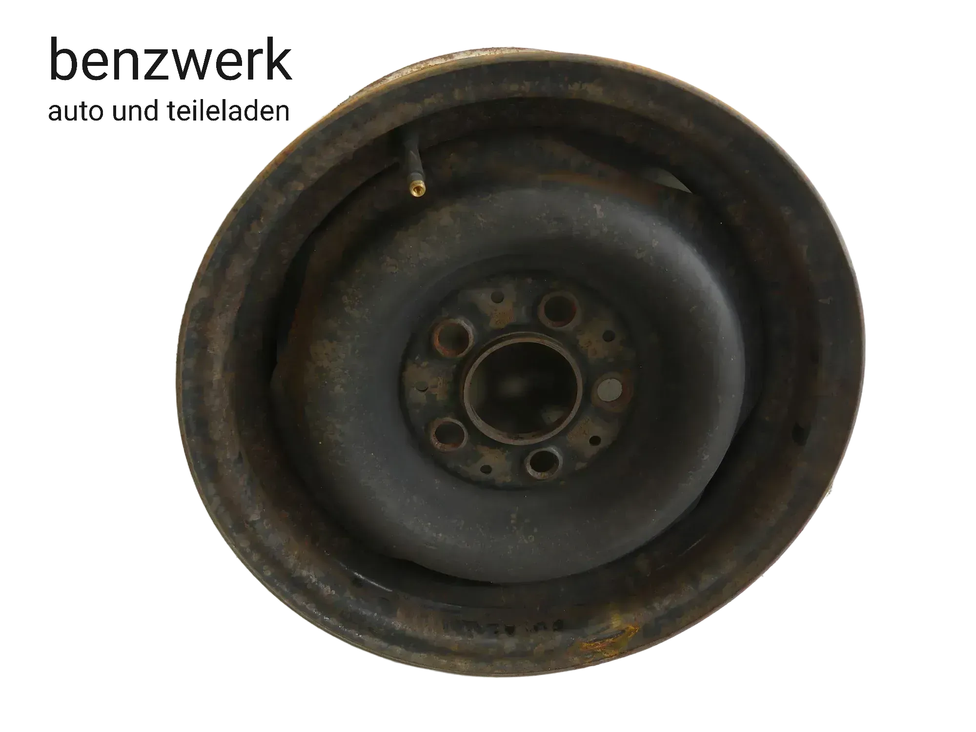 Mercedes W115 W123 1x Felge Stahlfelge 5,5x14 ET30 ORIGINAL 1234000302 ✔️ - Bild 1