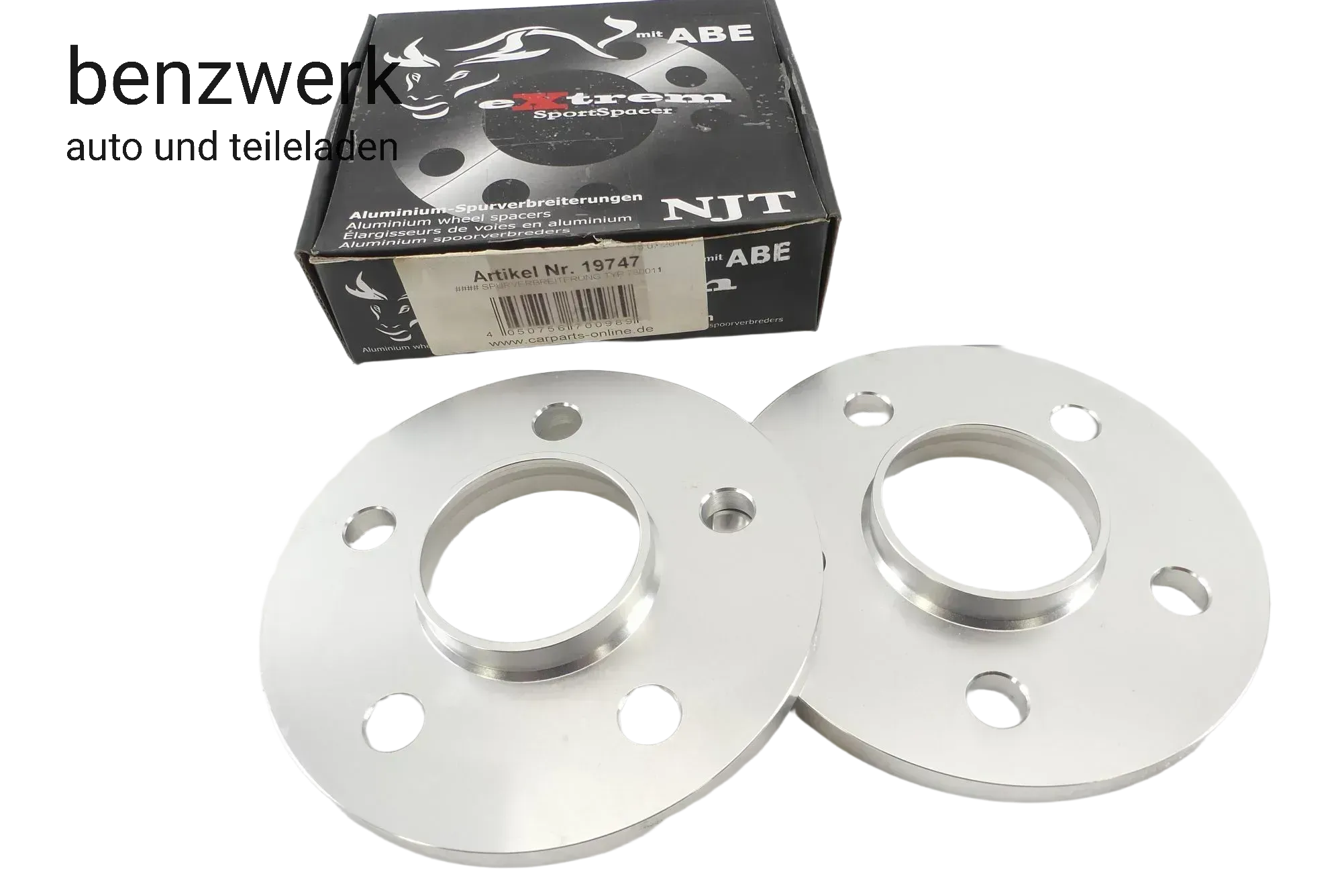 NJT Spurverbreiterung 20mm 5/112 Mercedes VW Audi ETC NEU 780011✔️ - Bild 1