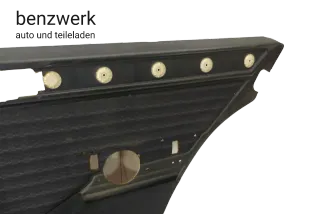 Mercedes W124 Kombi S124 Mopf1 Türverkleidung hinten rechts Stoff schwarz - Bild 4