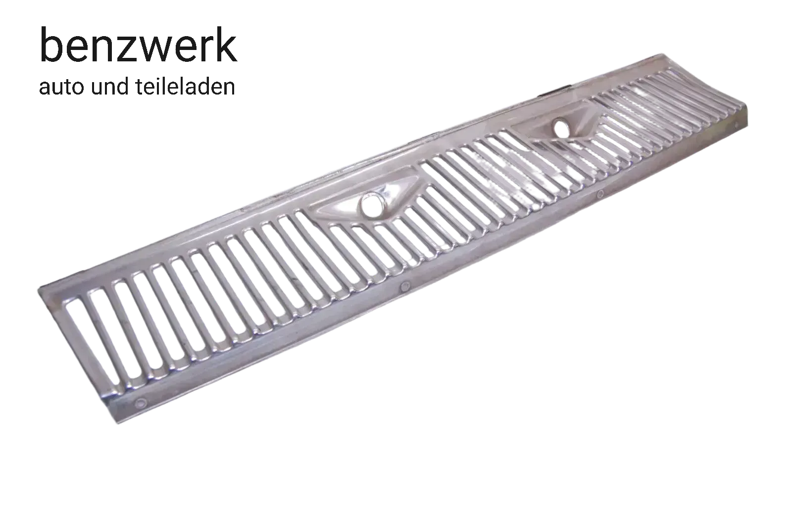 Mercedes W116 Lufteinlass Gitter Frontscheibe Wasserkasten ORIGINAL 1168360165 - Bild 1