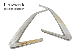 Mercedes W107 SLC C107 2x Einfassung Fenster C-Säule 1076980289 1076980189 ✔️ - Bild 1