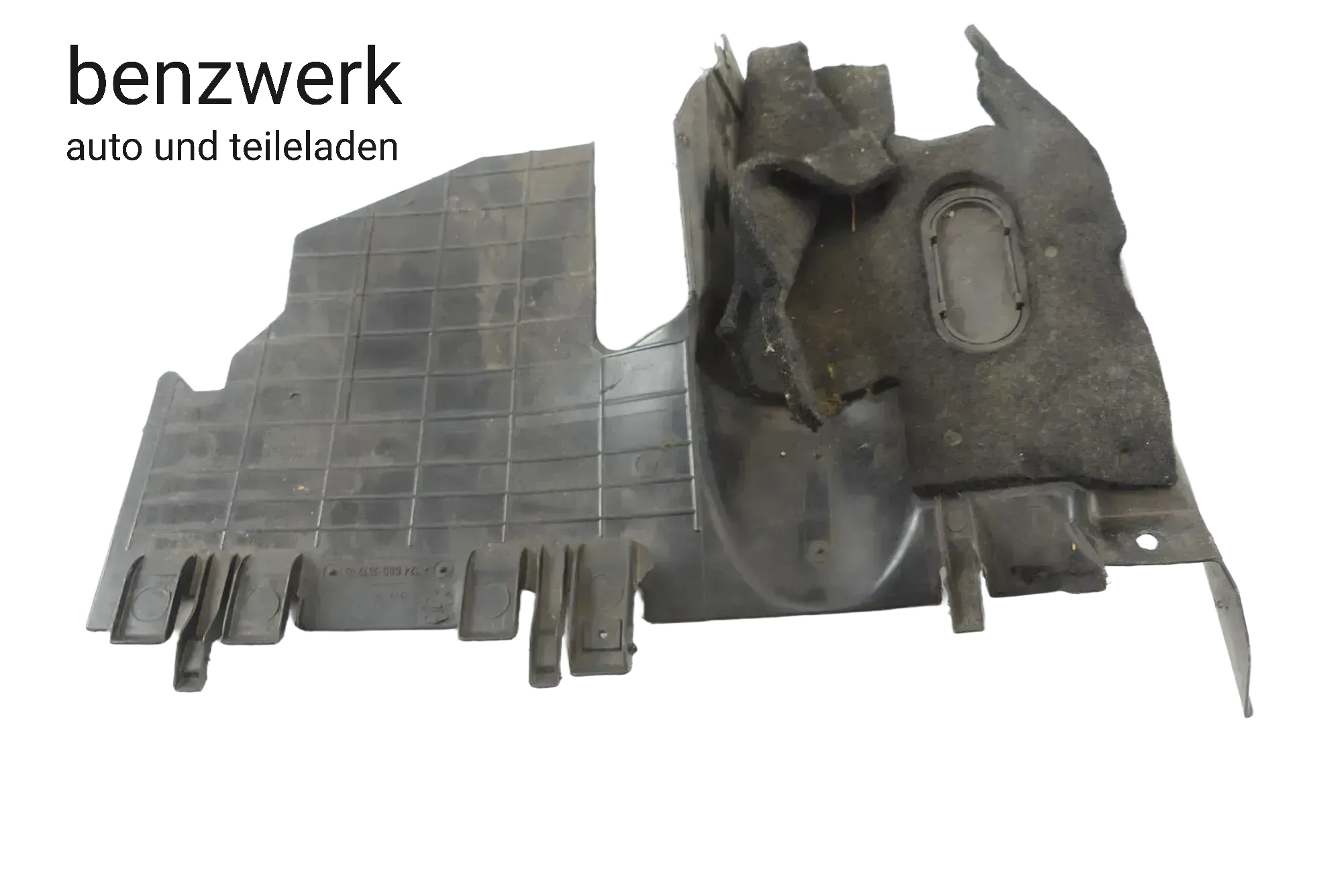 Mercedes W124 Abdeckung Fußraum vorne links 1246902517  ✔️ - Bild 1