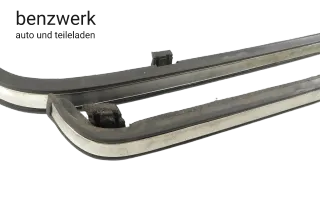 Mercedes W123 2x Chromleiste unter Rückleuchte ORIGINAL 1236900962 1236901062✔️ - Bild 3