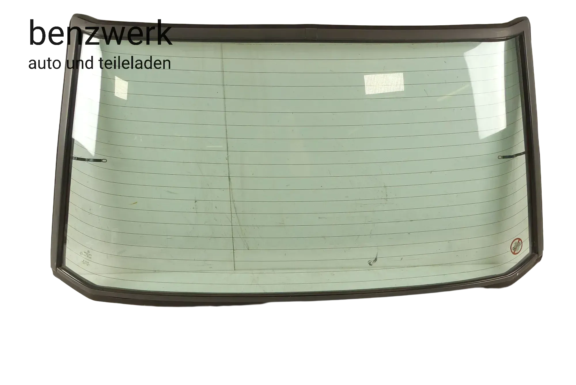 Mercedes W201 190 Heckscheibe color mit Rahmen 2016700180 ✔️ - Bild 1