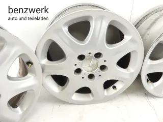 Mercedes S-Klasse W220 4x Alufelge ORIGINAL 7,5x16 ET46 2204010102 ✔️ - Bild 3