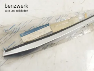 Mercedes W126 Zierstab Frontscheibe seitlich rechts NEU NOS ORIGINAL 1266702822 - Bild 2