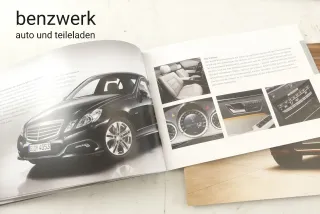 Mercedes E-Klasse W212 Limousone Prospekt Mappe 2009 ✔️ - Bild 5