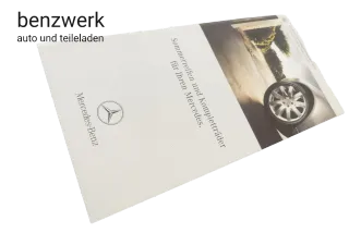 Mercedes Faltblatt Prospekt Sommerreifen Kompletträder 2007✔️ - Bild 1