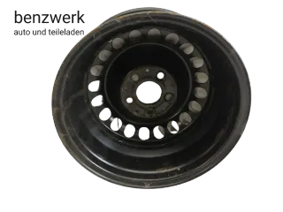 Mercedes W210 W202 W208 1x Felge Stahlfelge ORIGINAL 6,5x15 ET37 2104000202 ✔️ - Bild 2
