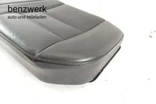 Mercedes W124 Kombi S124 Mopf Sitzfläche hinten links Leder schwarz ✔️ - Bild 3