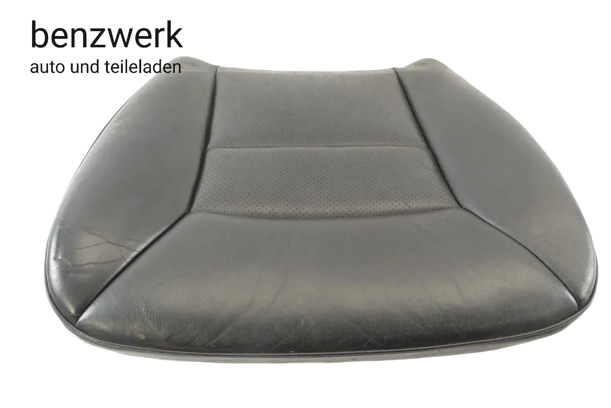 Mercedes W124 Sitzfläche Sitz vorne Leder schwarz 1249102350 ✔️ - Bild 1