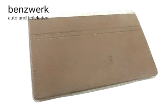 Mercedes W116 Aschenbecher hinten braun tabak Mahagoni - Bild 1