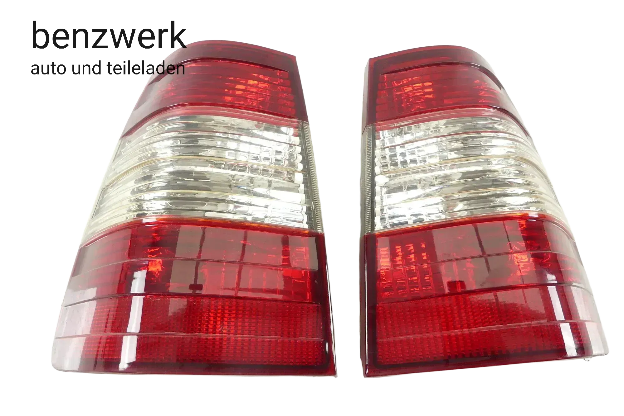 Mercedes W124 Kombi S124 2x Rückleuchte Rot-Weiß ✔️ - Bild 1