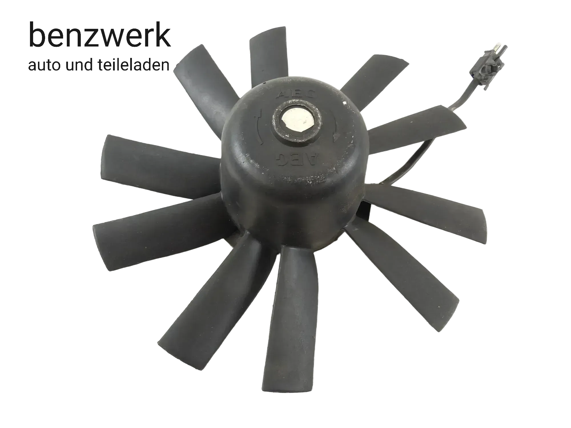 Mercedes R107 R129 W124 W126 W201 Lüftermotor Gebläse Kühler ORIGINAL 0005008593 - Bild 1