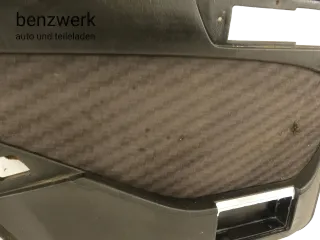Mercedes W126 SE Türverkleidung hinten links Stoff schwarz 1267370170 ✔️ - Bild 6