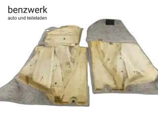 Mercedes W124 Teppich Velour grau vorne links rechts 1246801740 1246801840 ✔️ - Bild 9
