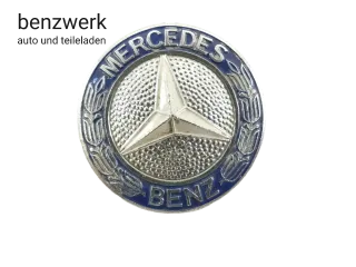 Mercedes W201 190 W124 Emblem Plakette Kühlergrill ORIGINAL ✔️ - Bild 1