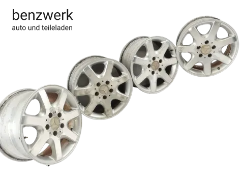 Mercedes SLK R170 4x Alufelge 8x16 ET30 7x16 ET37 1704010202 1704010302 ✔️